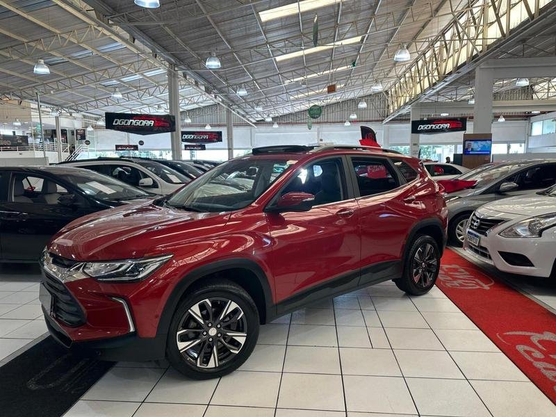 Chevrolet Tracker Premier 1.2 Turbo 12V Flex Aut. na cor Vermelho em Curitiba / PR - 894014
