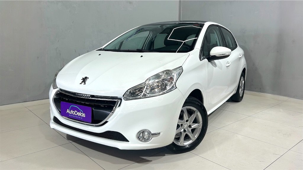 Peugeot 208 Allure 1.6 Flex 16V 5p Aut. na cor Branco em Florianópolis / SC - 894041
