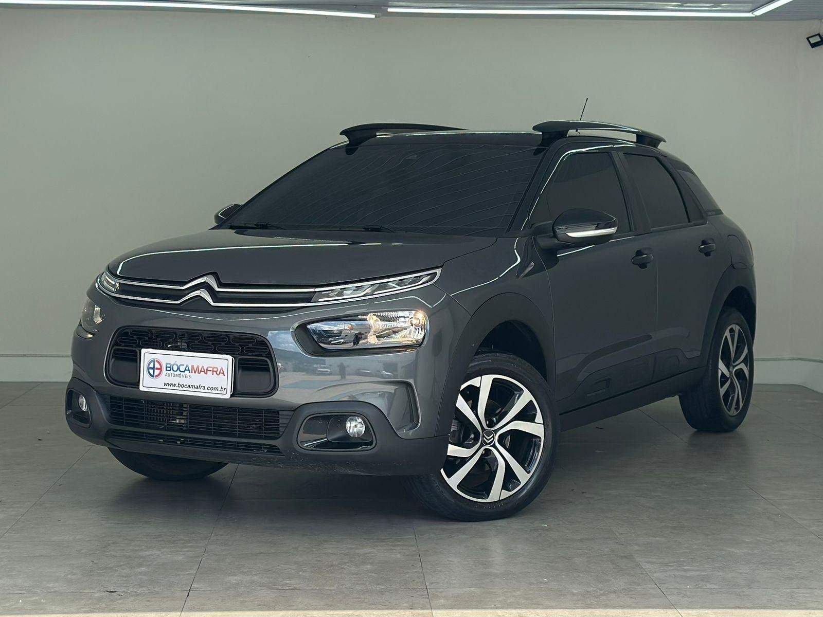 Citroën C4 Cactus SHINE 1.6 Turbo Flex Aut. na cor Cinza em Brusque / SC - 894153