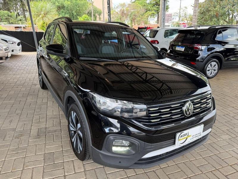 Volkswagen T-Cross Comfor. 200 TSI 1.0 Flex 5p Aut. na cor Preto em Campo Largo / PR - 894225