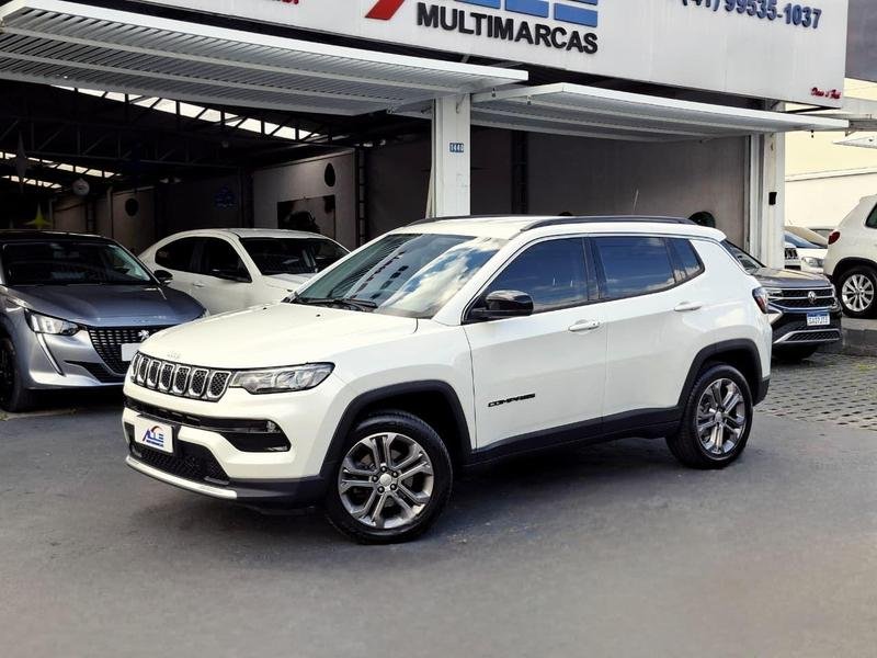 Jeep Compass LONG. T270 1.3 TB 4x2 Flex Aut. na cor Branco em Curitiba / PR - 894367