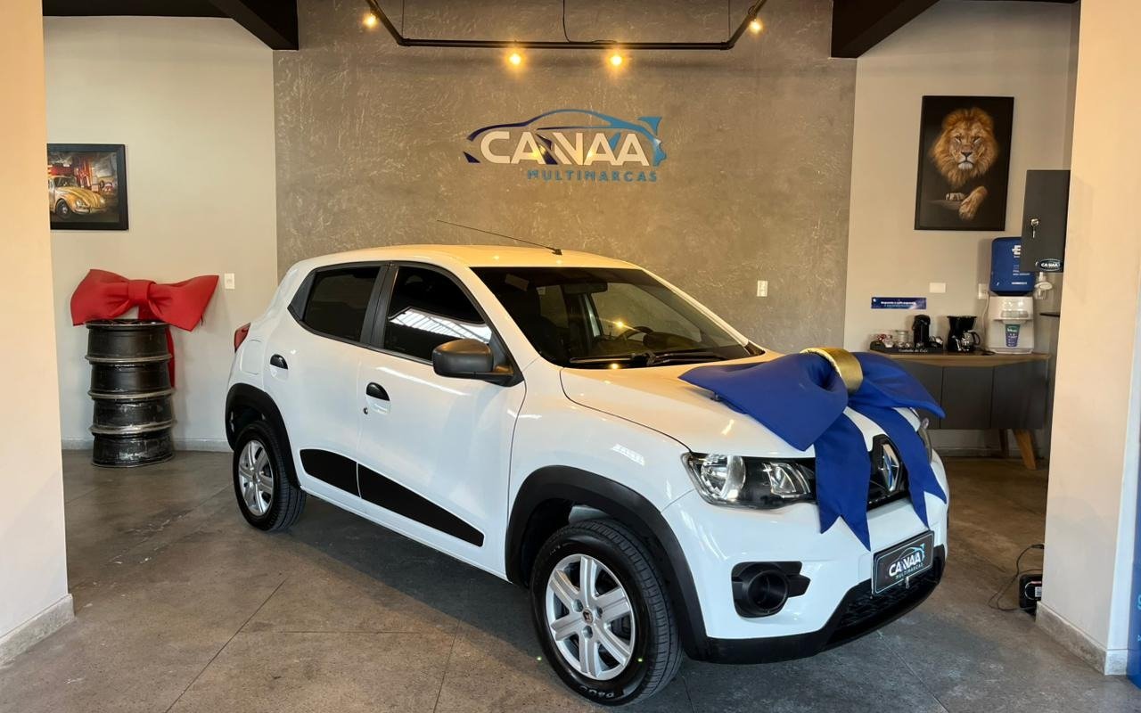 Renault Kwid Zen 1.0 Flex 12V 5p Mec. na cor Branco em Joinville / SC - 894529