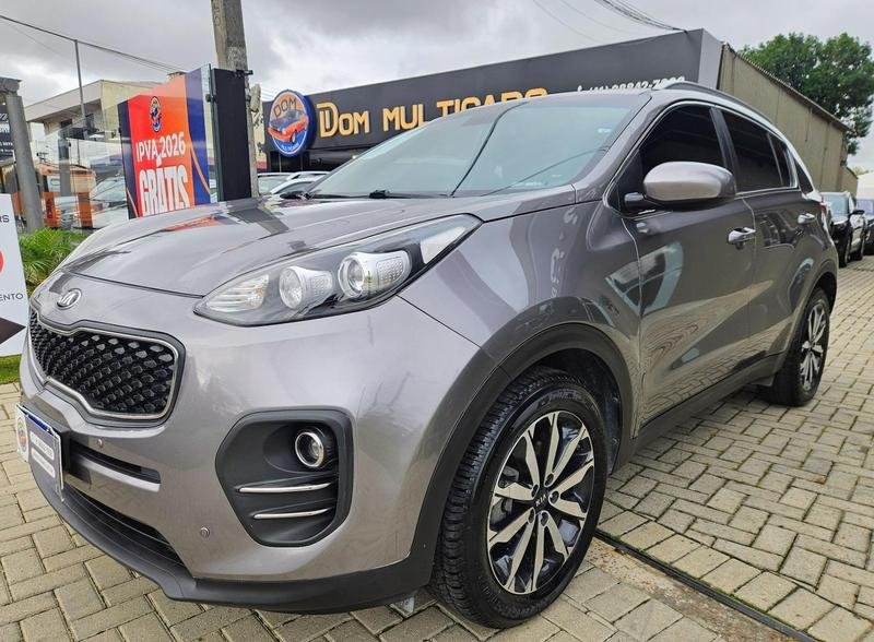 Kia Sportage 2.0 16V Aut. na cor Prata em Curitiba / PR - 894614