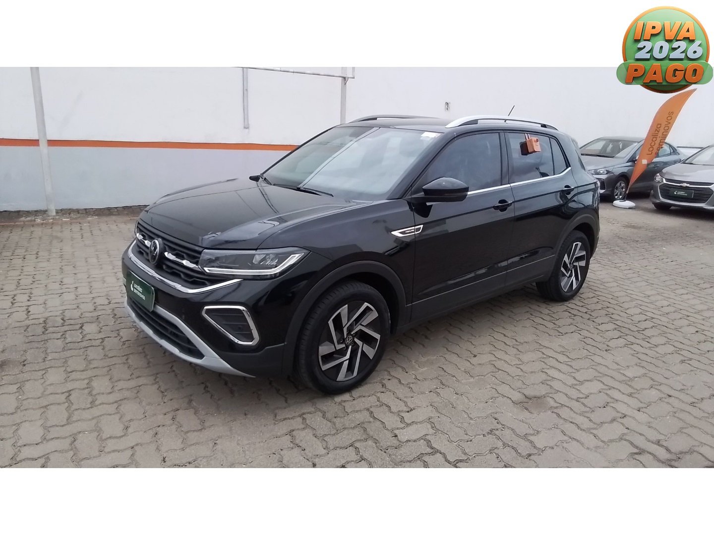 Volkswagen T-Cross Hig. 250 TSI 1.4 Flex 16V 5p Aut na cor Preto no Pelotas / RS - 895561