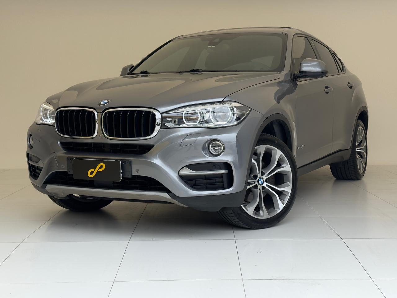 BMW X6 XDRIVE 35i 3.0 306cv Bi-Turbo na cor Cinza em Curitiba / PR - 895639