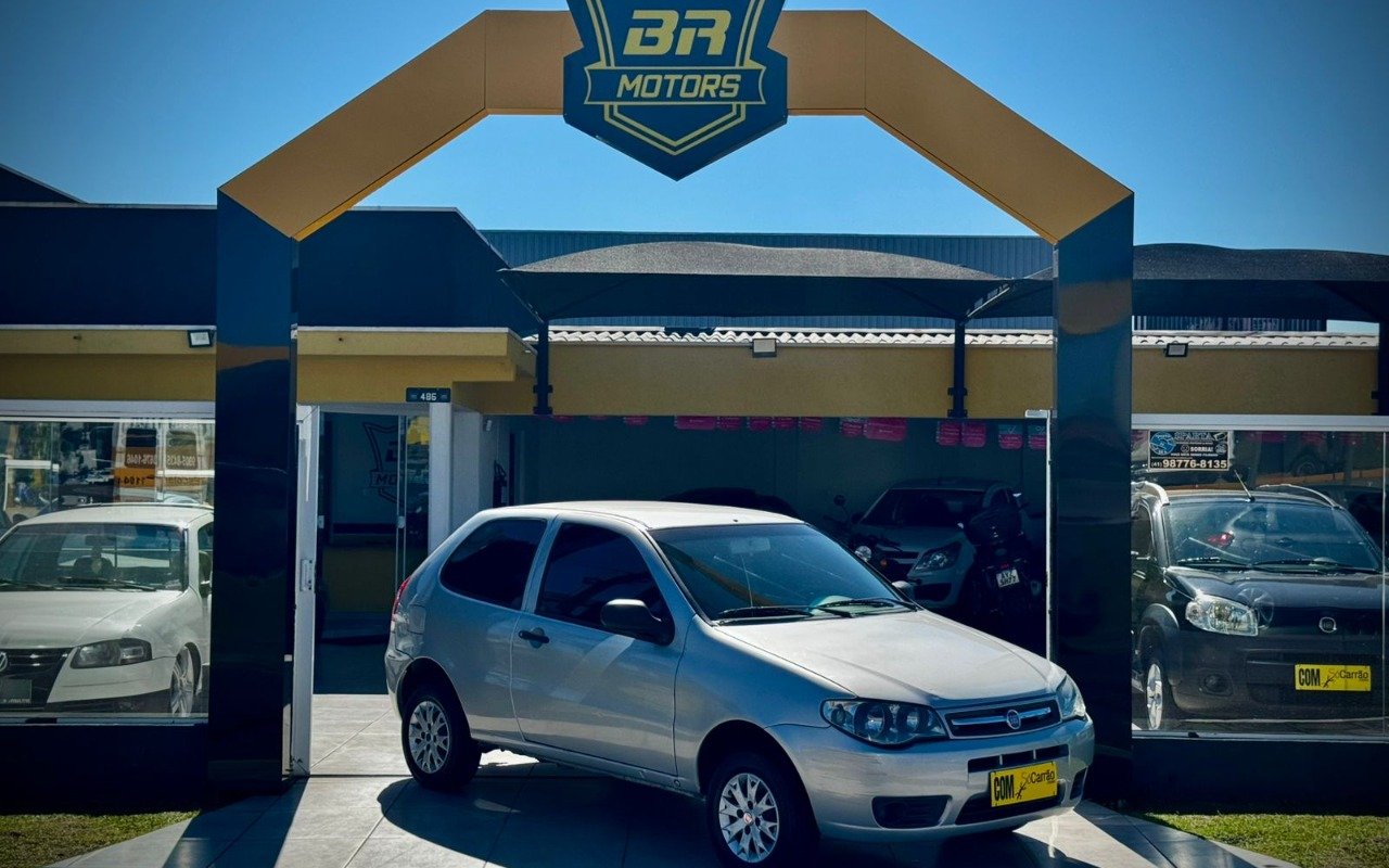 Fiat Palio 1.0 ECONOMY Fire Flex 8V 2p na cor Prata em Campina Grande do Sul / PR - 895732
