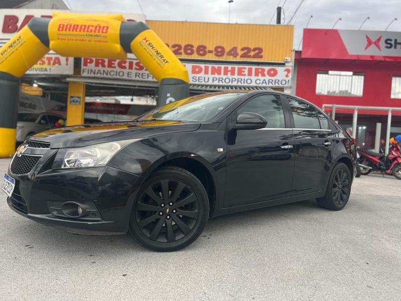 Chevrolet Cruze LTZ 1.8 16V FlexPower 4p Aut. na cor Preto em Curitiba / PR - 895785
