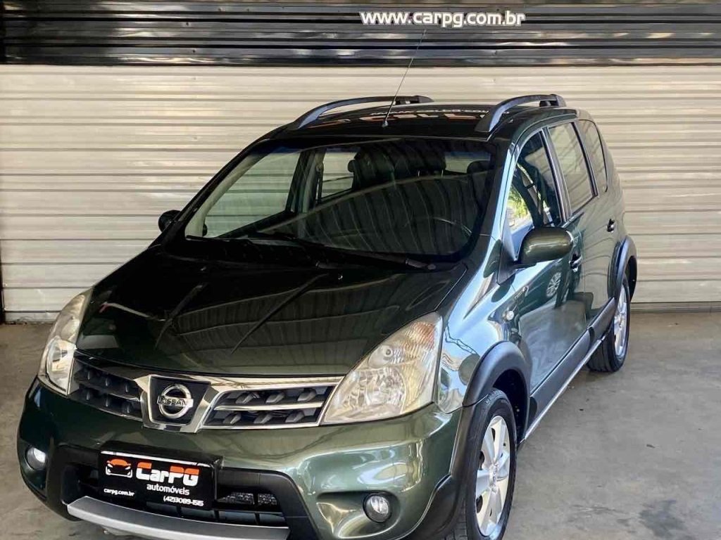 Nissan LIVINA SL 1.6 16V Flex Fuel 5p na cor Verde em Ponta Grossa / PR - 895896