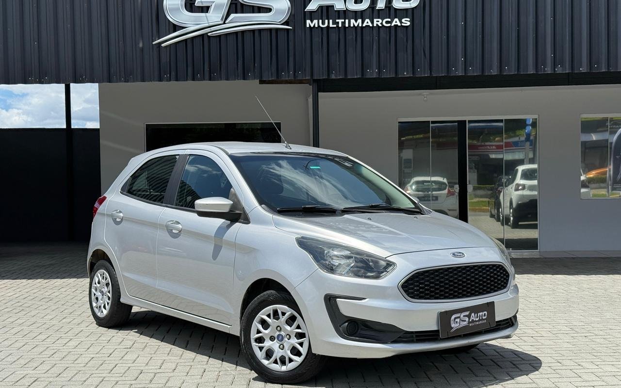 Ford Ka 1.0 S TiVCT Flex 5p na cor Prata em Joinville / SC - 896224