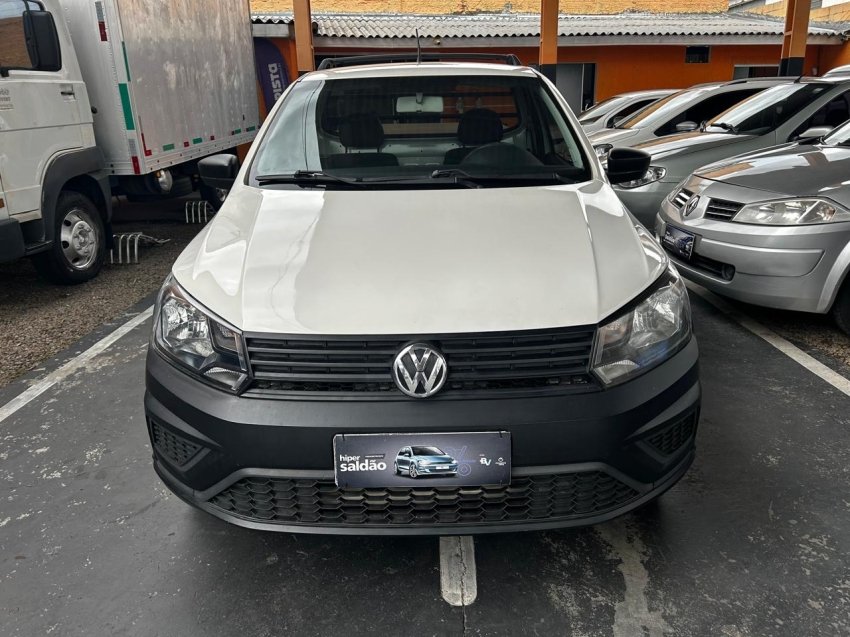 Volkswagen Saveiro Robust 1.6 Total Flex 8V na cor Branco em Colombo / PR - 896236
