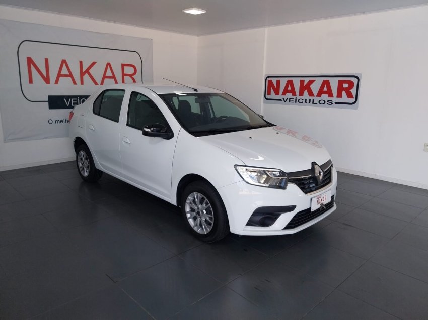Renault Logan Zen Flex 1.0 12V 4p Mec. na cor Branco no Porto Alegre / RS - 896534