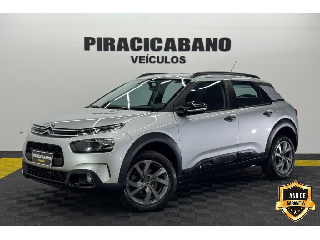 Citroën C4 Cactus FEEL 1.6 16V Flex Aut. na cor Prata em Campinas / SP - 896638