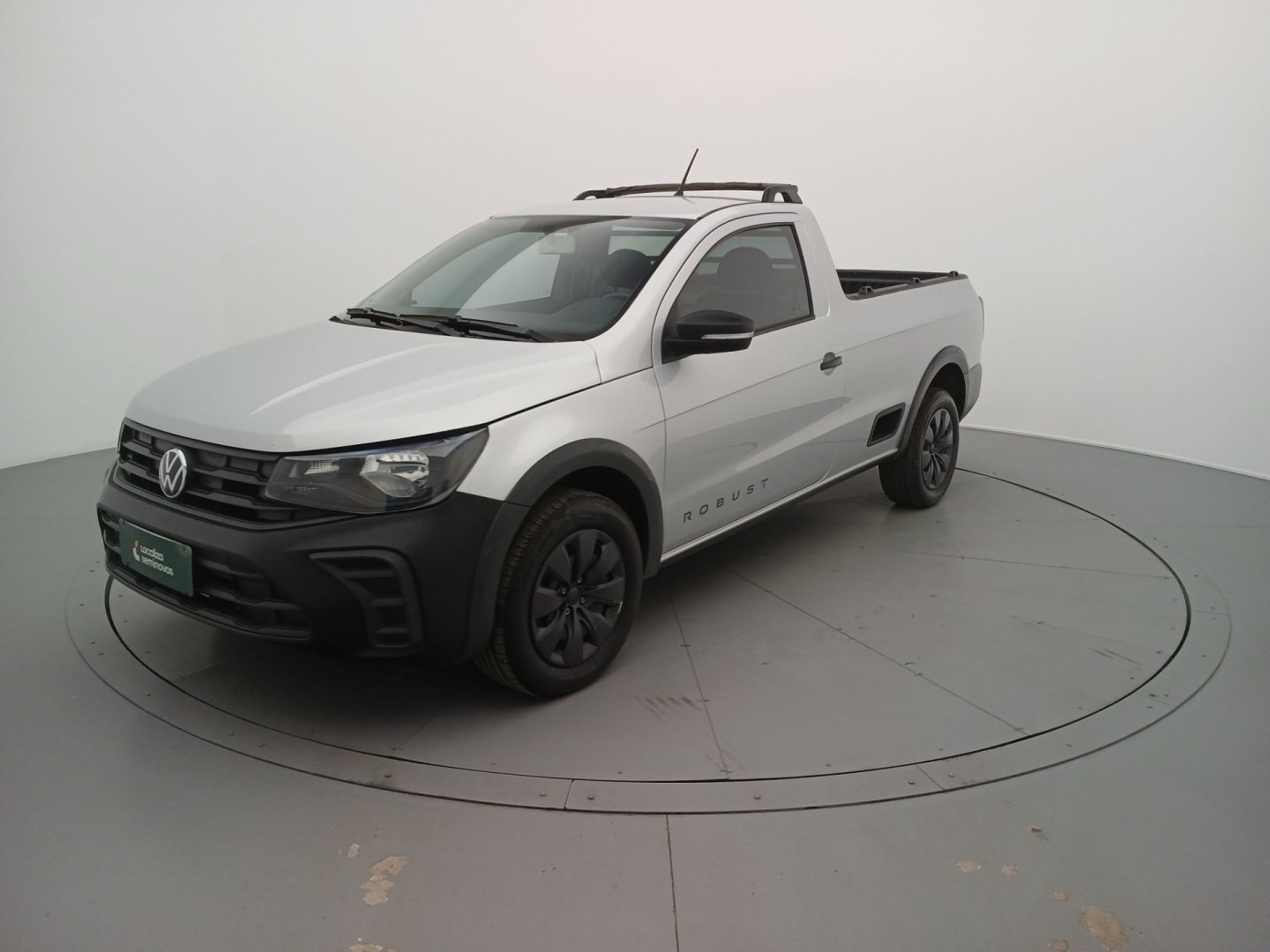 Volkswagen Saveiro Robust 1.6 Total Flex 16V na cor Prata em Ponta Grossa / PR - 896727