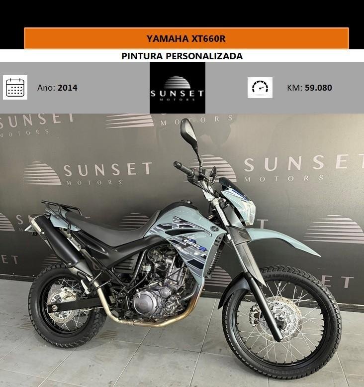 YAMAHA XT 660 R  na cor Branco em Itajaí / SC - 896789
