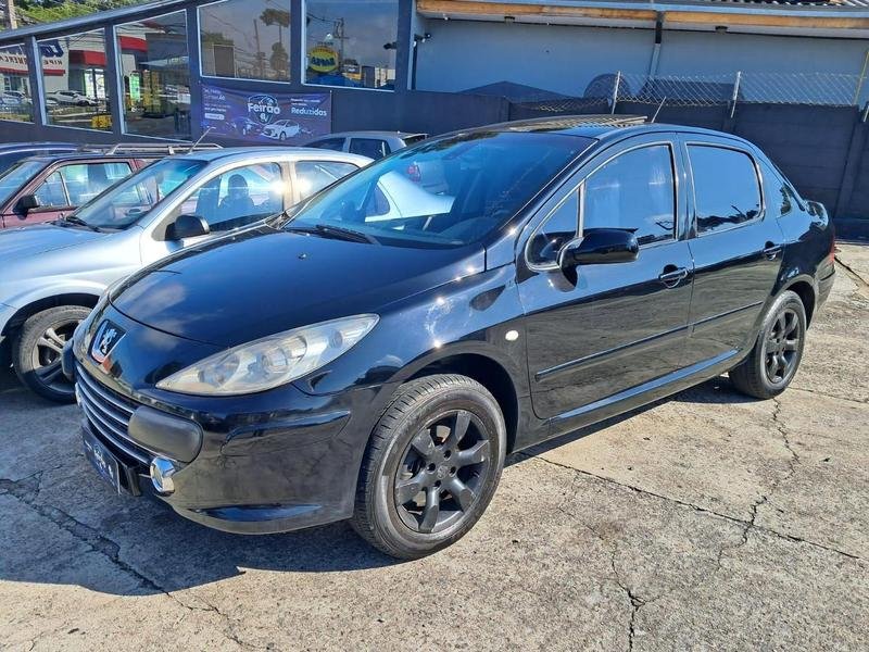 Peugeot 307 Sed. Presence 1.6 Flex 16V 4p na cor Preto em Curitiba / PR - 896912