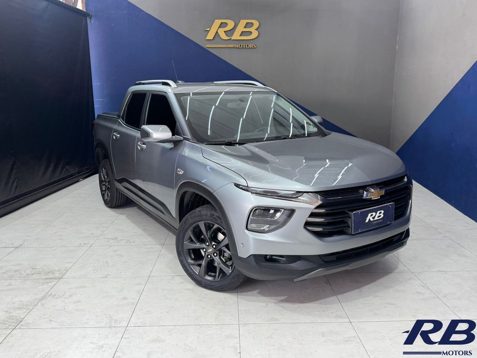 Chevrolet Montana PREMIER 1.2 Turbo Flex 12V Aut. na cor Prata em Florianópolis / SC - 896938