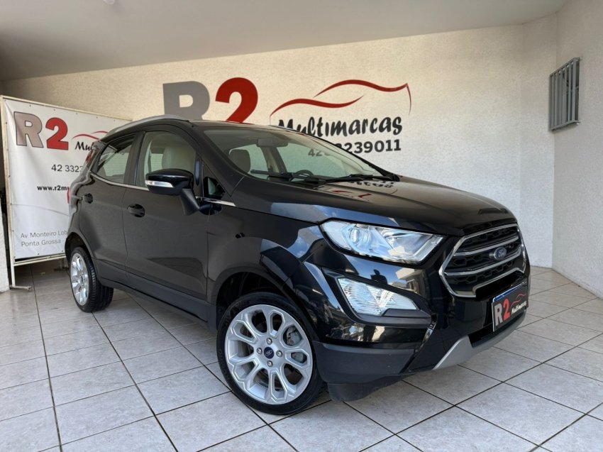 Ford EcoSport TITANIUM 1.5 12V Flex 5p Aut. na cor Preto em Ponta Grossa / PR - 897025