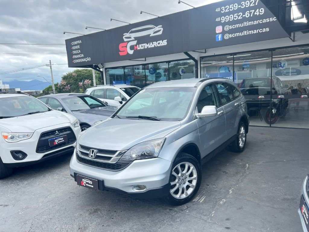 Honda CR-V LX 2.0 16V 2WD/2.0 Flexone Aut. na cor Prata em Florianópolis / SC - 897027