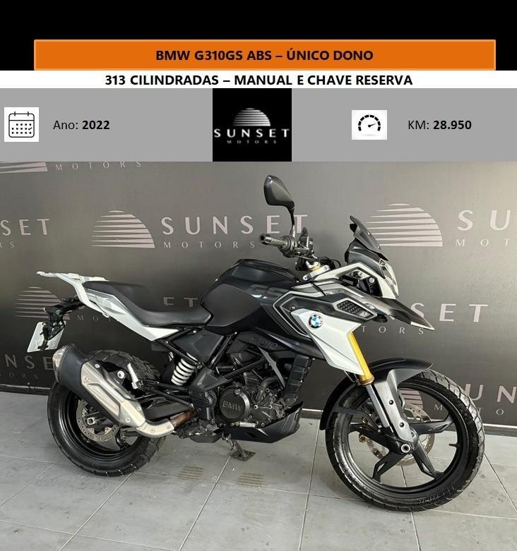 BMW G 310 GS  na cor Preto em Itajaí / SC - 897043