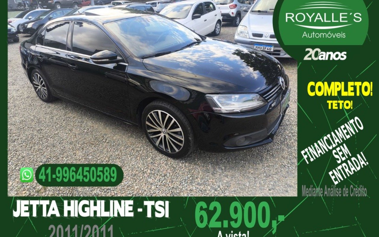 Volkswagen Jetta Highline 2.0 TSI 16V 4p Tiptronic na cor Preto em Curitiba / PR - 897117
