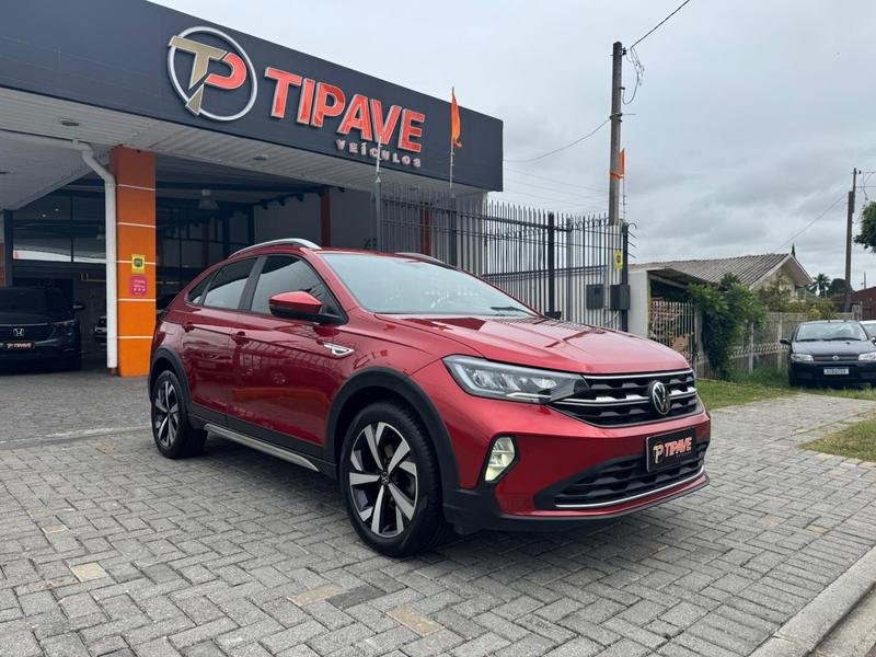 Volkswagen Nivus Highline 1.0 200 TSI Flex Aut. na cor Vermelho em Curitiba / PR - 897150