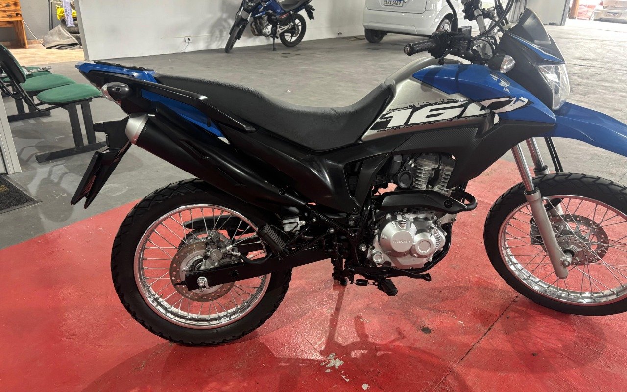 Honda NXR 160 BROS ESDD FLEXONE  na cor Azul em Agudos do Sul / PR - 897180