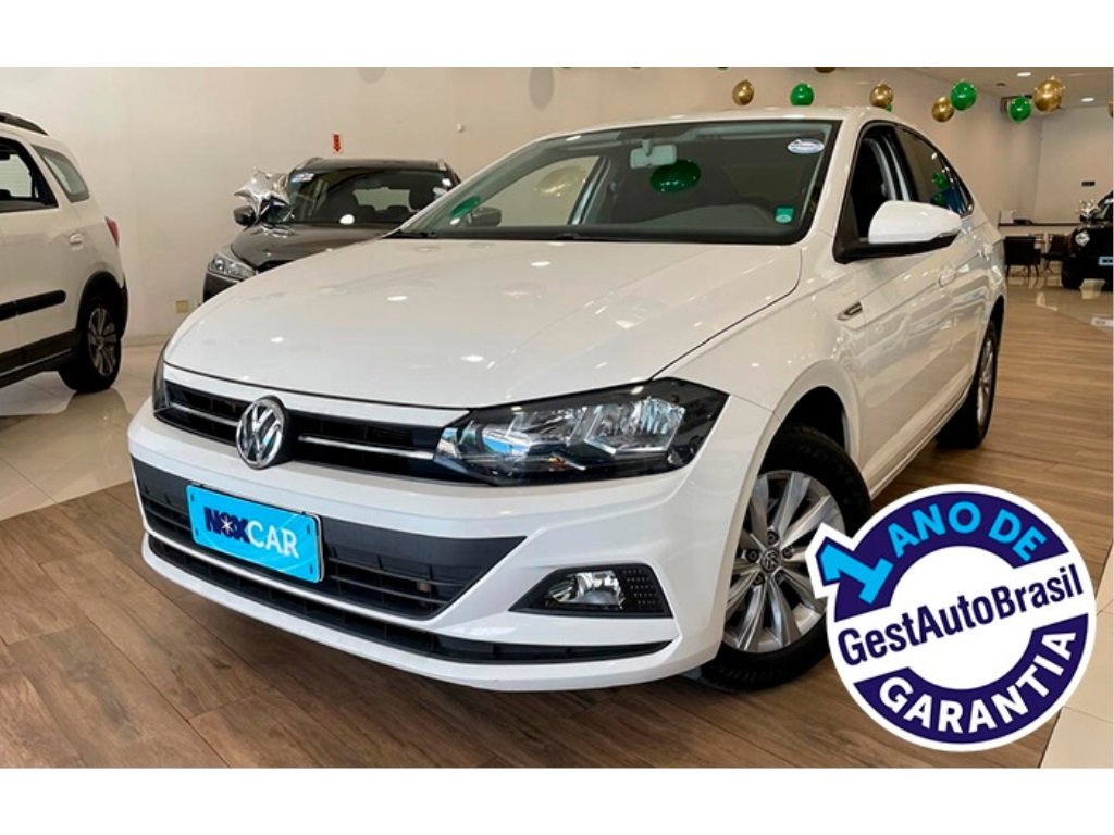 Volkswagen Virtus Comfort. 200 TSI 1.0 Flex 12V Aut na cor Branco em Florianópolis / SC - 897375