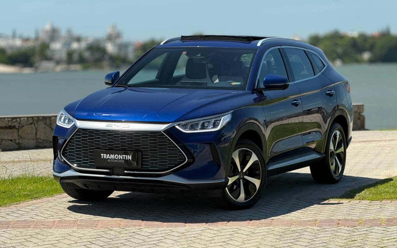 BYD Song Plus 1.5 16V Aut. (Hibrido) na cor Azul em São José / SC - 898522