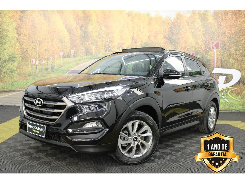 Hyundai Tucson GLS 1.6 Turbo 16V Aut. na cor Preto em Campinas / SP - 898561