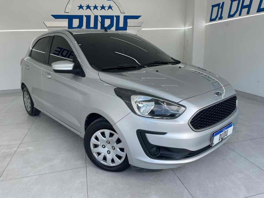 Ford Ka 1.0 SE/SE Plus TiVCT Flex 5p na cor Prata em Joinville / SC - 898565