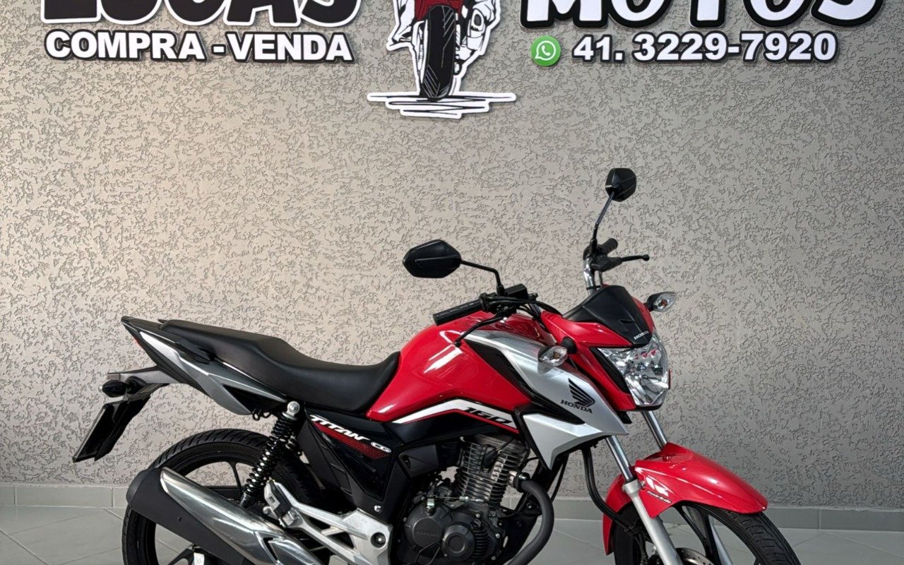 Honda CG 160 TITAN FLEXONE/Ed.Especial 40 Anos  na cor Vermelho em Curitiba / PR - 898748
