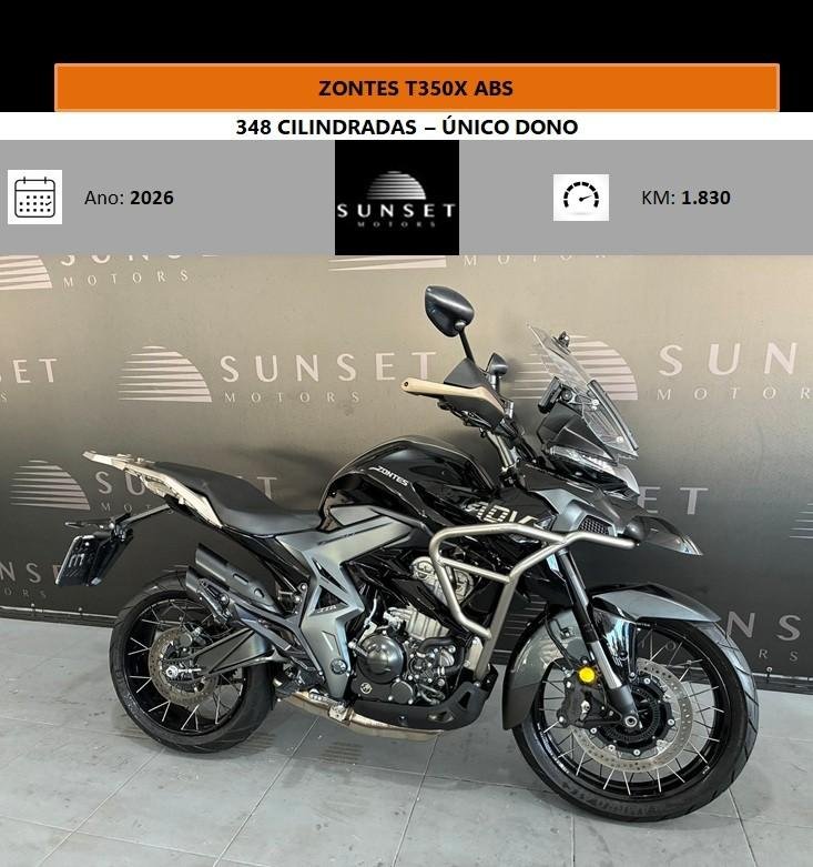 ZONTES T 350 X  na cor Preto em Itajaí / SC - 898776