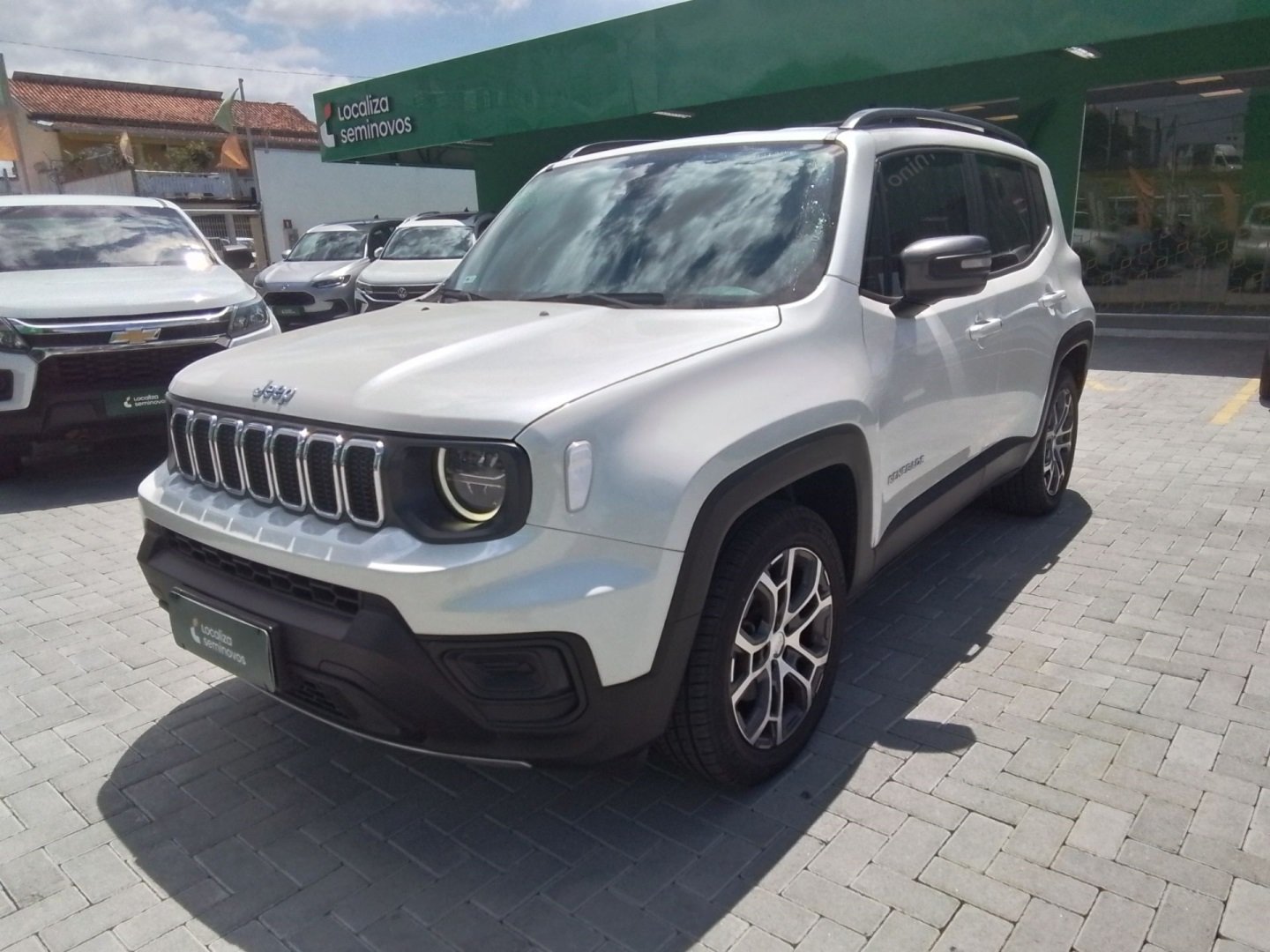 Jeep Renegade Long. T270 1.3 TB 4x2 Flex Aut. na cor Branco em Brusque / SC - 898873