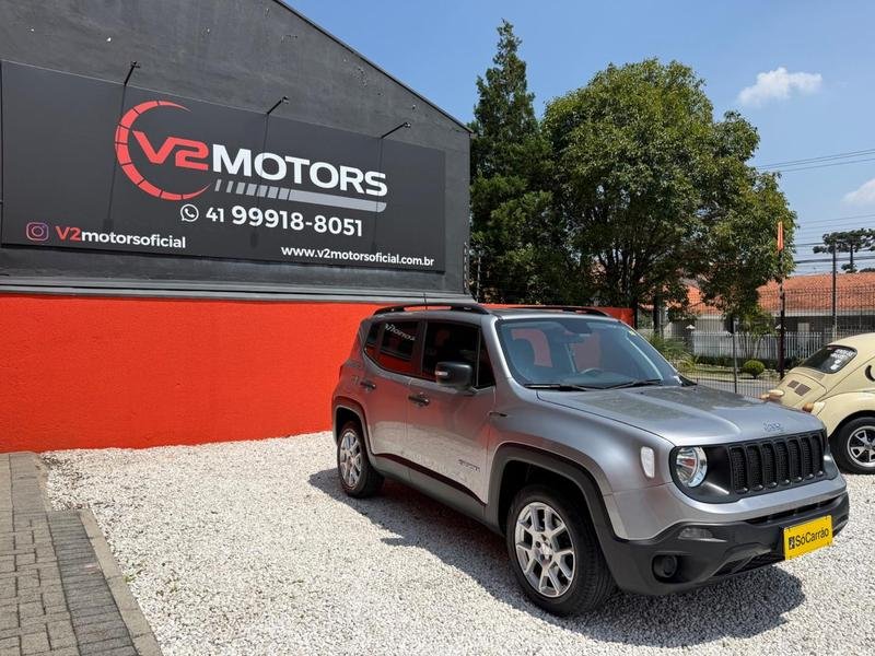 Jeep Renegade Sport 1.8 4x2 Flex 16V Aut. na cor Prata em Curitiba / PR - 899257