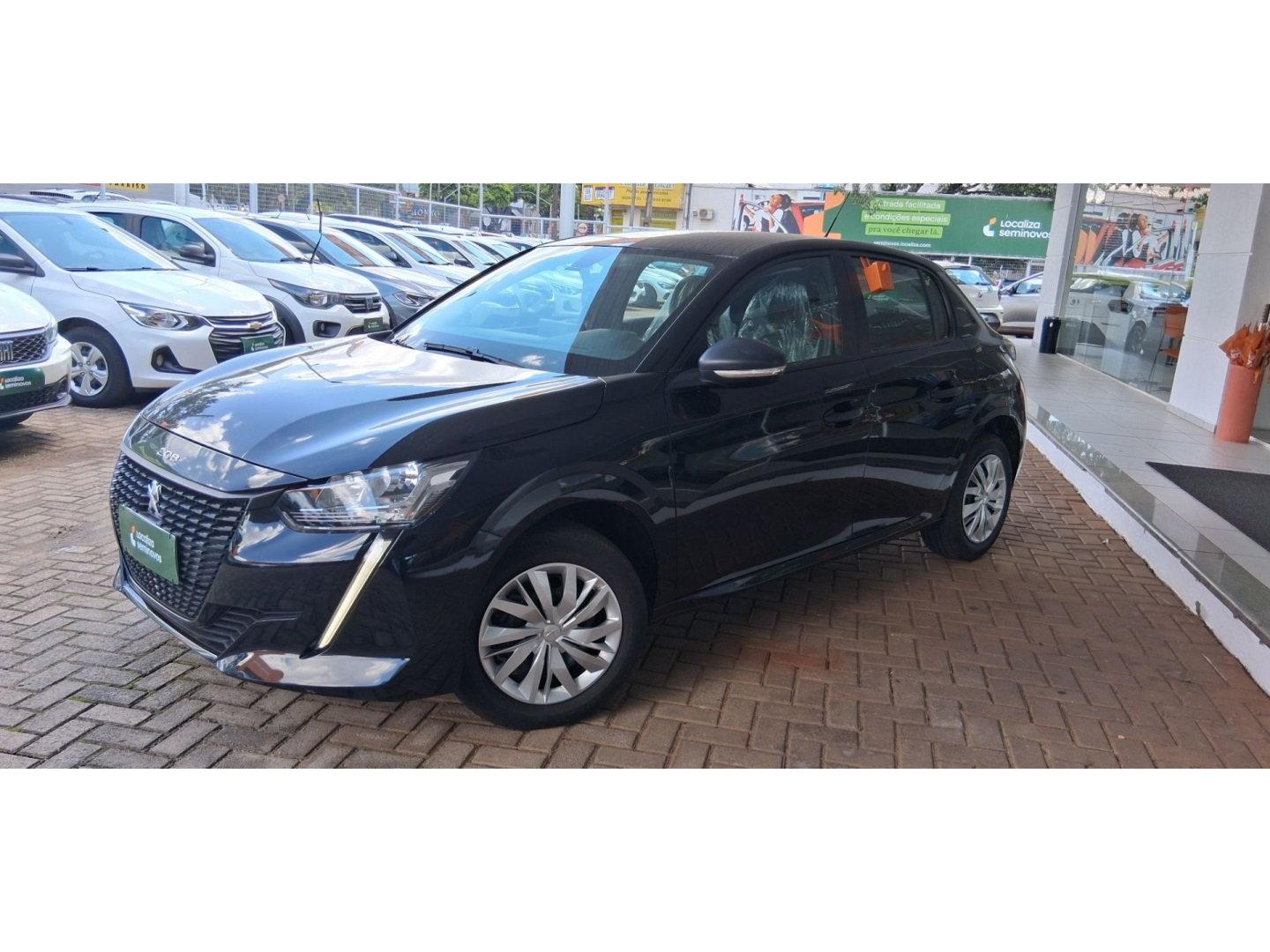 Peugeot 208 Like 1.0 Flex 6V 5p Mec. na cor Preto em Cascavel / PR - 899365