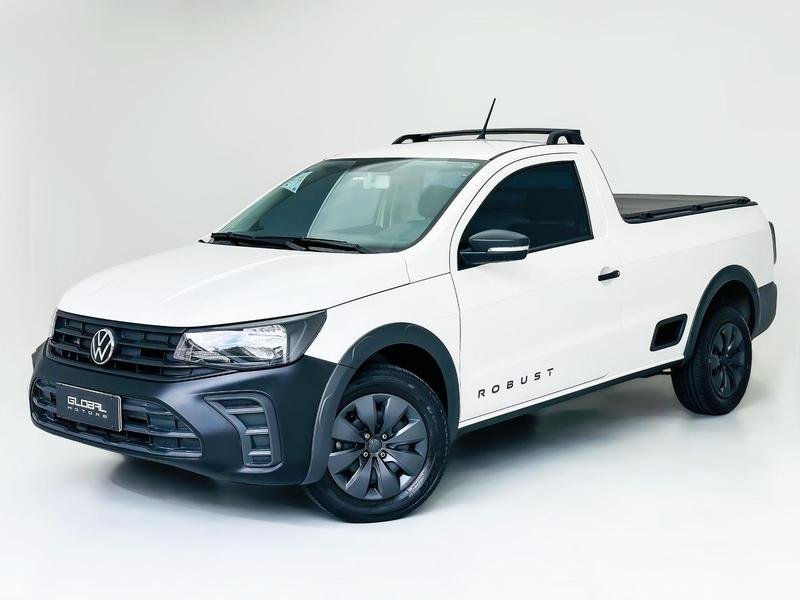 Volkswagen Saveiro Robust 1.6 Total Flex 8V na cor Branco em São José dos Pinhais / PR - 899412