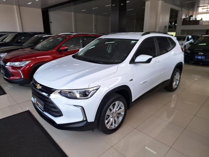 Chevrolet Tracker 1.0 Turbo 12V Flex Mec. na cor Branco em Cascavel / PR - 899499