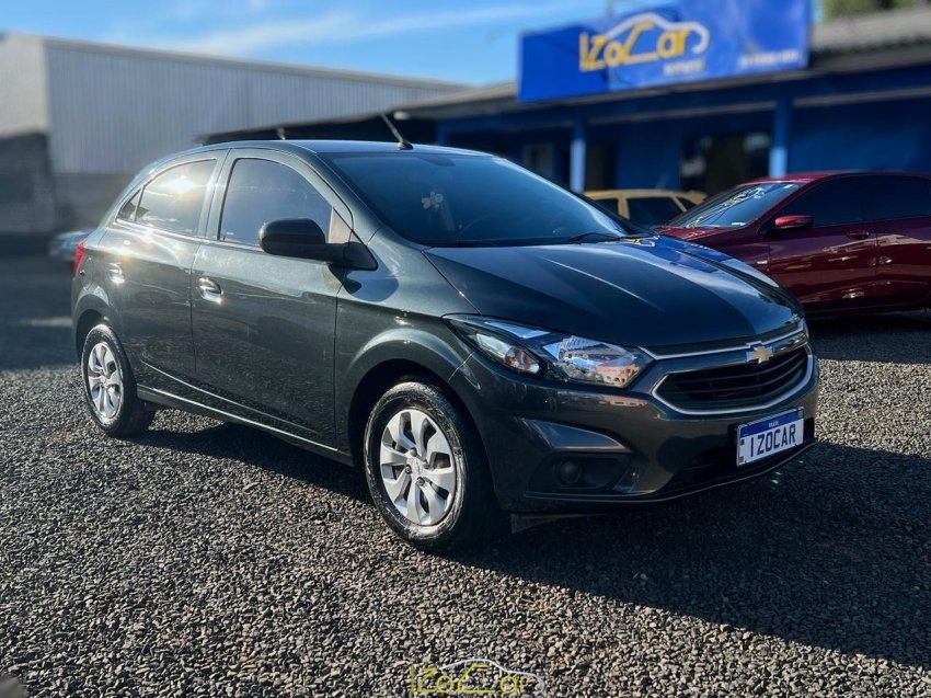 Chevrolet Onix HATCH 1.0 12V TB 5p Mec. na cor Cinza em Guarapuava / PR - 899723