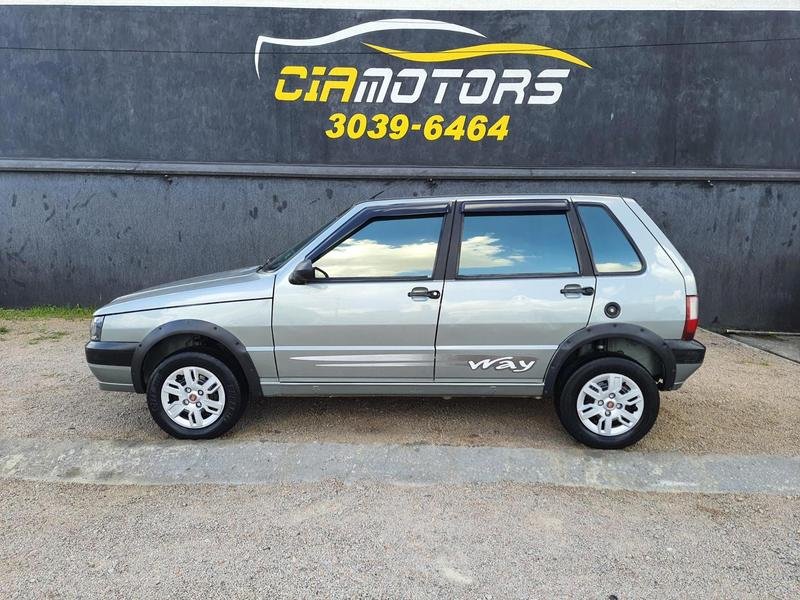 Fiat Uno Mille 1.0 Fire/ F.Flex/ ECONOMY 4p na cor Cinza em Curitiba / PR - 899742