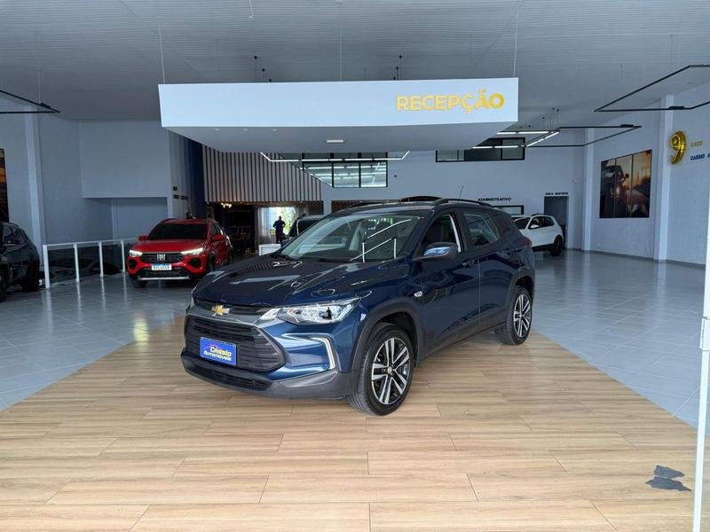 Chevrolet Tracker LT 1.0 Turbo 12V Flex Aut. na cor Azul em Ponta Grossa / PR - 899757