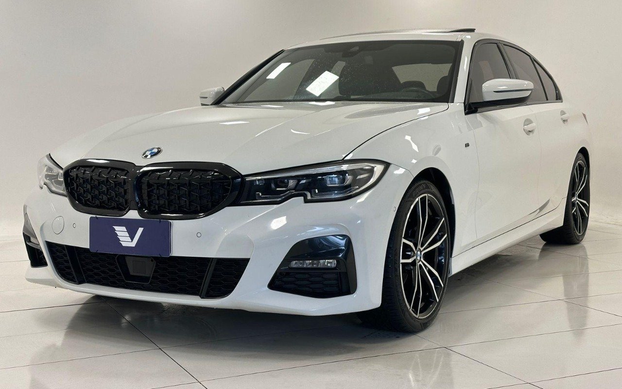 BMW 320i 2.0 TB M Sport A.Flex/M.Sport 4p na cor Branco em Joinville / SC - 899819