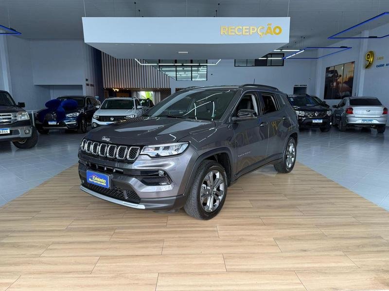 Jeep Compass LONG. T270 1.3 TB 4x2 Flex Aut. na cor Cinza em Ponta Grossa / PR - 899836