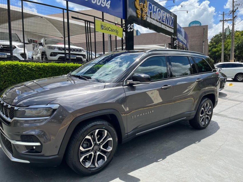 Jeep Commander Limited T270 1.3 TB Flex Aut. na cor Cinza em Campinas / SP - 900415