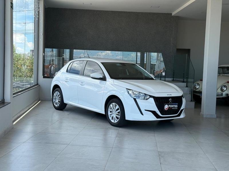 Peugeot 208 Active 1.0 Flex 5p Mec. na cor Branco em Ponta Grossa / PR - 900458