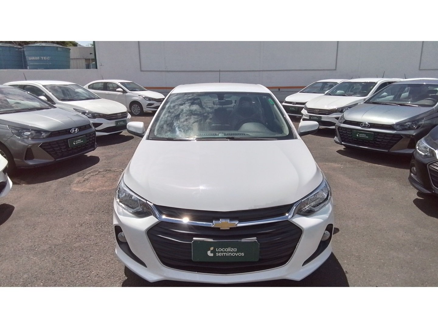 Chevrolet Onix HATCH LTZ 1.0 12V TB Flex 5p Aut. na cor Branco no São Leopoldo / RS - 900580
