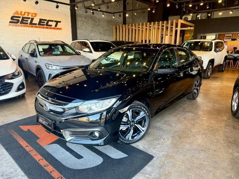 Honda Civic Sedan EXL 2.0 Flex 16V Aut.4p na cor Preto em Londrina / PR - 900902
