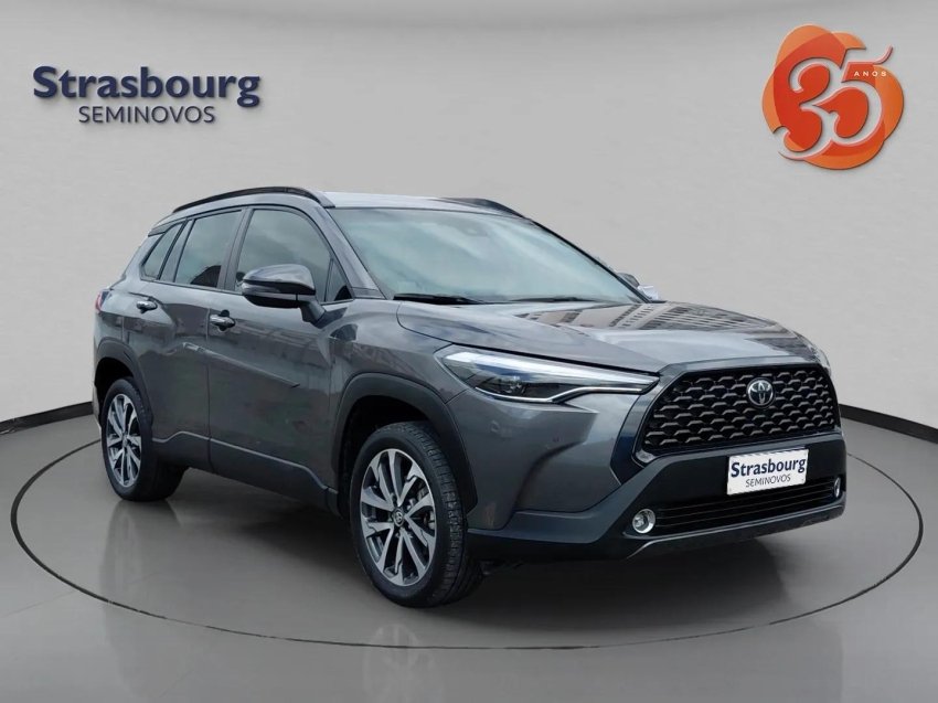 Toyota Corolla Cross XRE 2.0 16V Flex Aut. na cor Cinza em Blumenau / SC - 900917