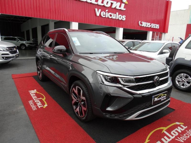Volkswagen Taos Highline 1.4 250 TSI Flex Aut. na cor Cinza em São José dos Pinhais / PR - 900944