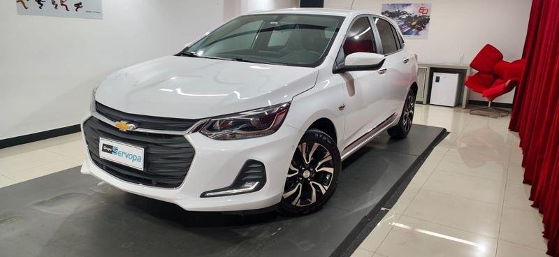 Chevrolet Onix HATCH PREM. 1.0 12V TB Flex 5p Aut. na cor Branco em São José dos Pinhais / PR - 901077