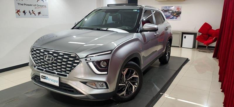 Hyundai Creta Platinum 1.0 TB 12V Flex Aut. na cor Cinza em São José dos Pinhais / PR - 901141